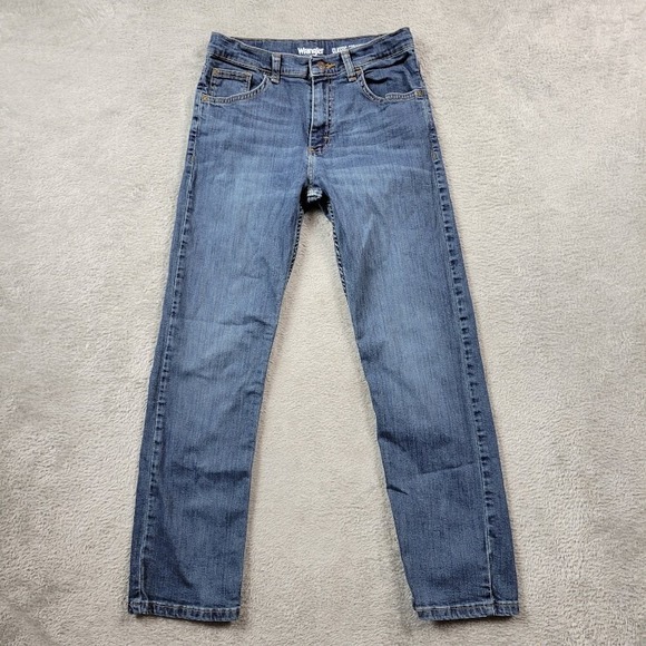 Wrangler Jeans Boys 25X28 Blue Classic Straight‎ Casual - Picture 1 of 12